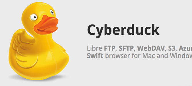 what is cyberduck bonjour